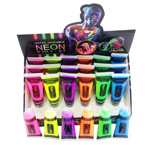 Water Washable Neon Body & Face Paint 10ml