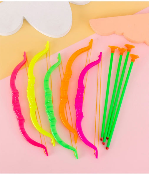 27cm Plastic Bow & Arrow Toy (Pack of 10pcs)