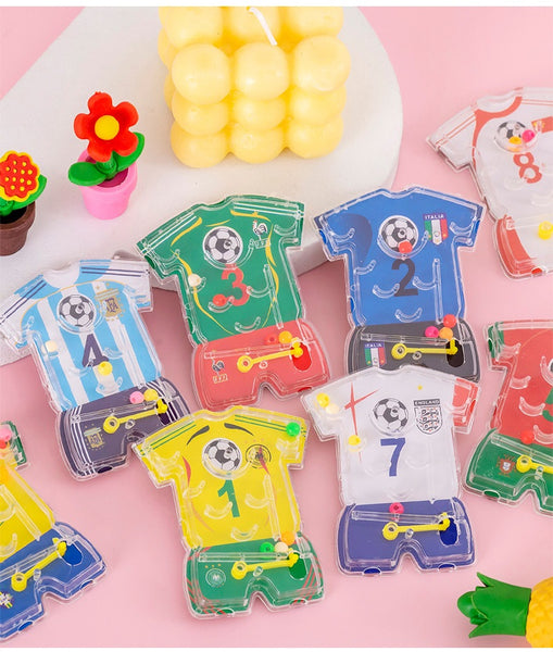 Mini Football Jersey Pinball Toy (Pack of 12pcs)