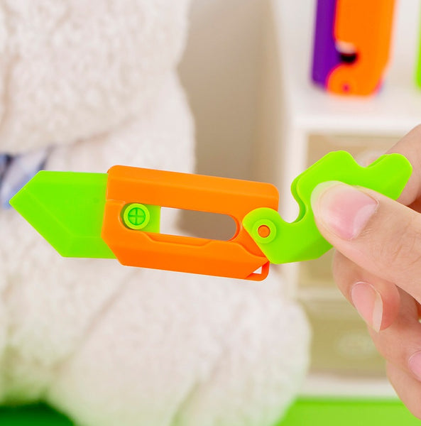 Glow in the Dark Plastiv Toy Knife