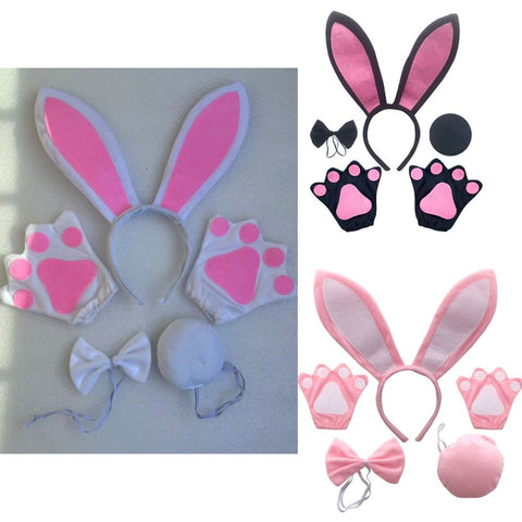 Rabbit Ears 4 Piece Costume Set