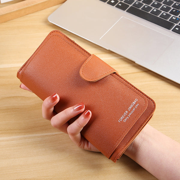 Long Buckle Coin Wallet