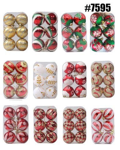 Set of 6 Christmas Balls