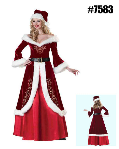 Mrs Clause Christmas Costume 7583