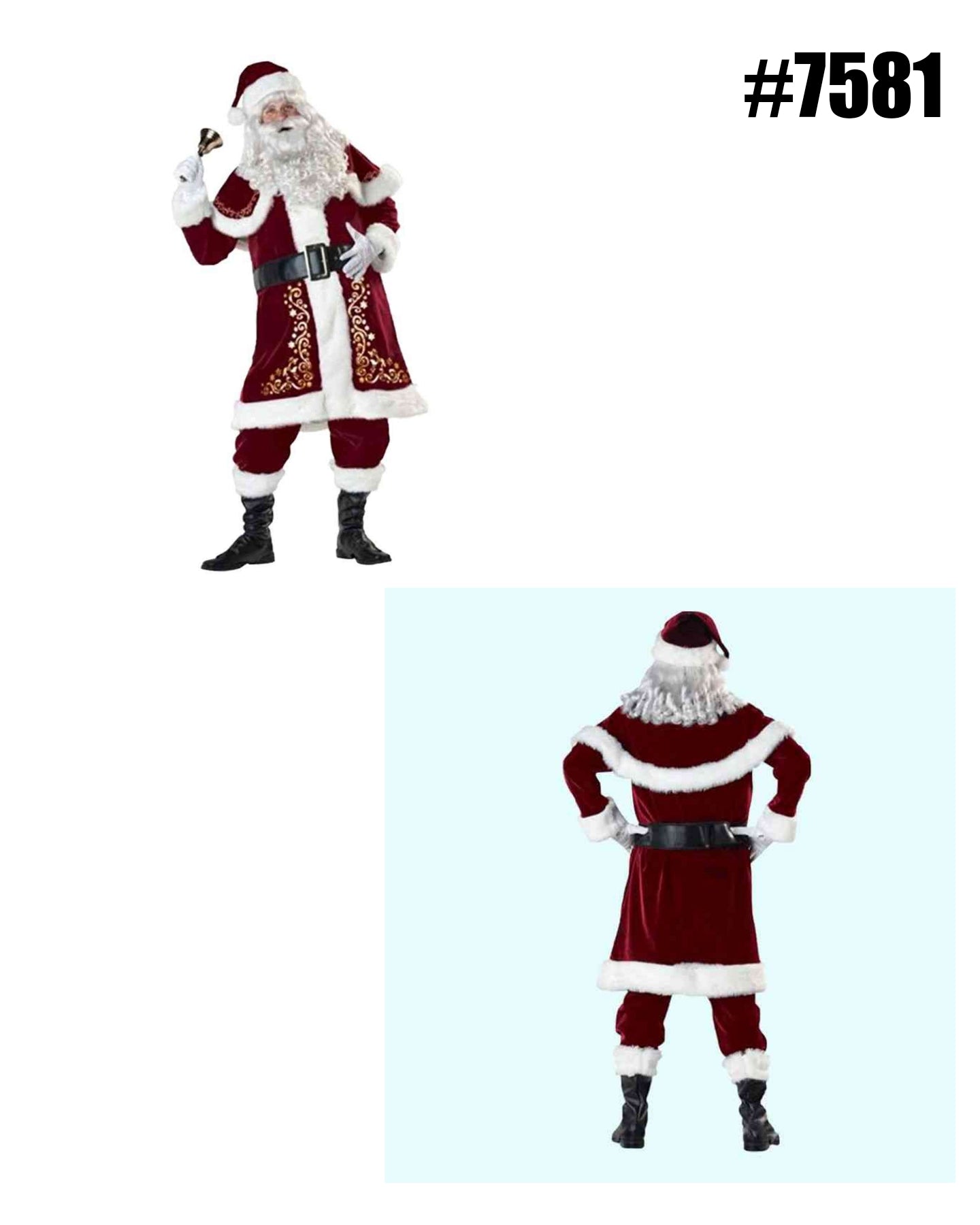 Santa Christmas Costume