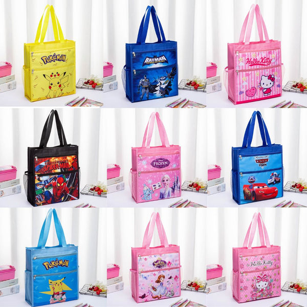 Large Cartoon Lunch Bags