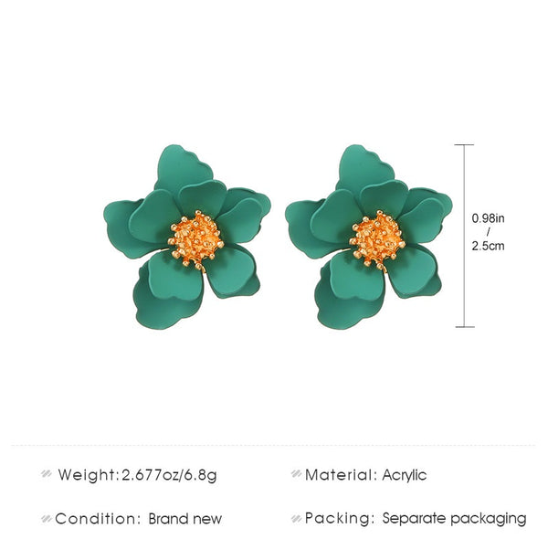 Matte Petal Earrings S22040