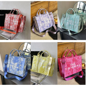 Tie Dye Canvas The Tote Bag 5168DDM