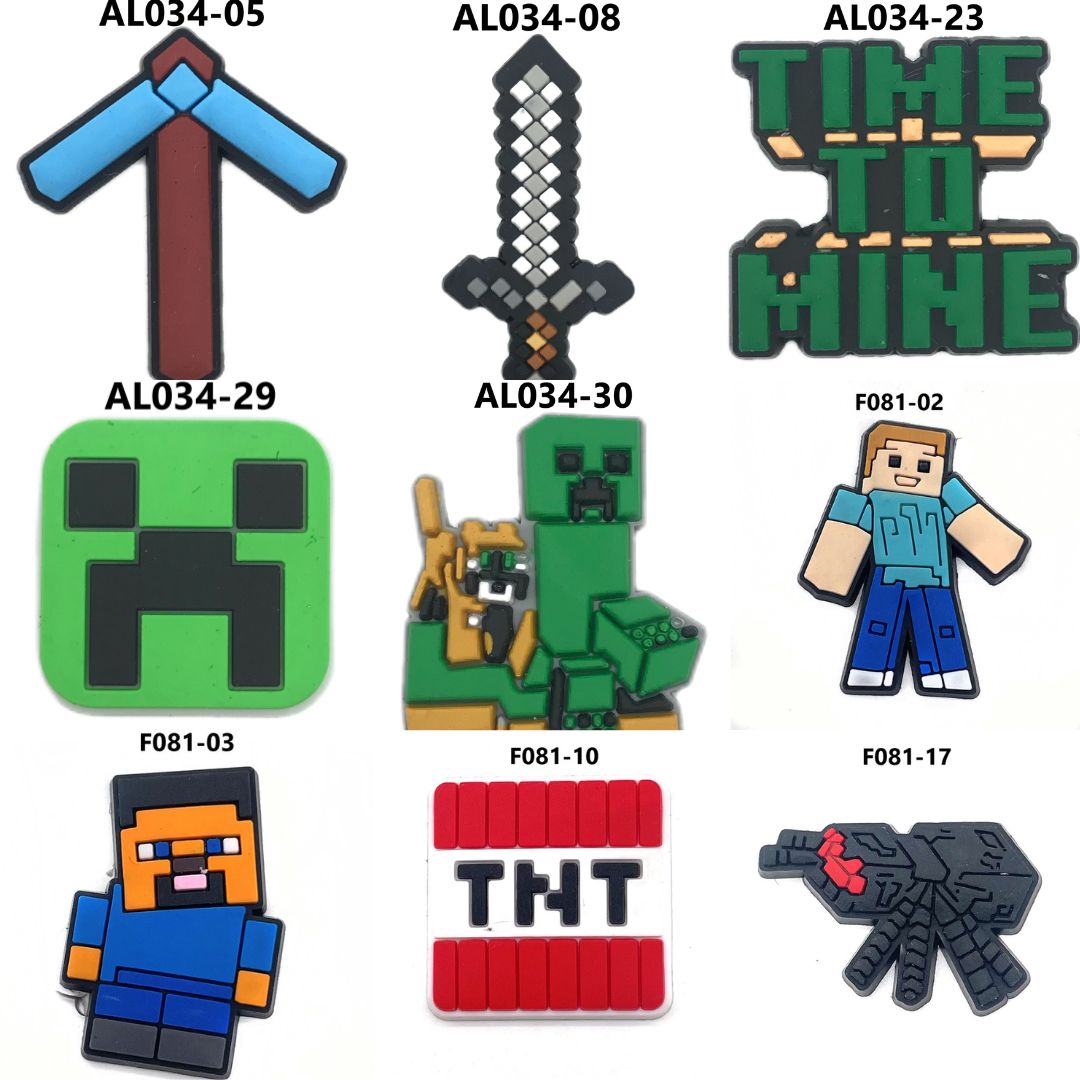 Minecraft Crocs Charm