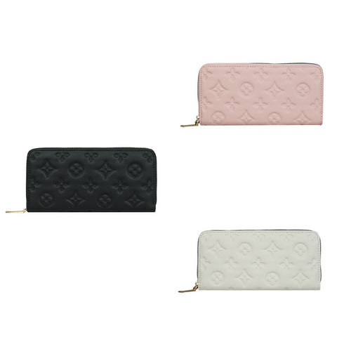 PU Embossed Wallet 8028