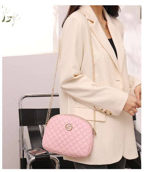 Quilted Oval Sidebag