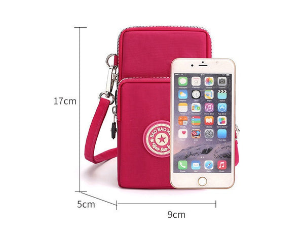 Crossbody Fabric Phone Bag