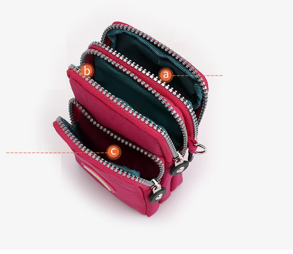 Crossbody Fabric Phone Bag