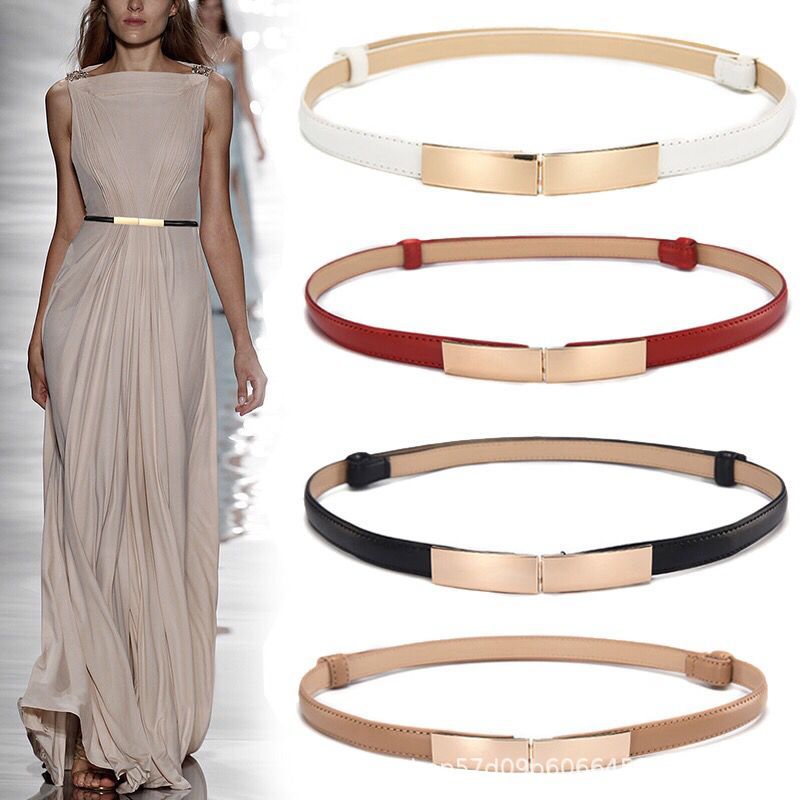 Thin Decorative PU Belt