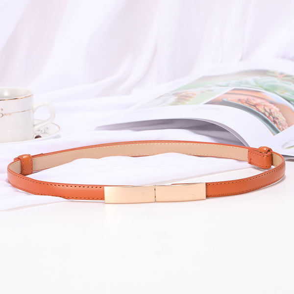 Thin Decorative PU Belt