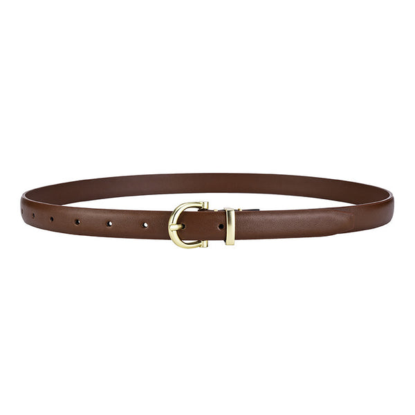 Genuine Leather Thin Belt