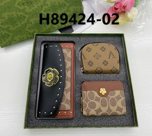 3 Piece Wallet Gift Set