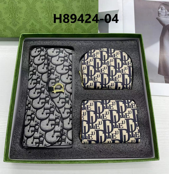 3 Piece Wallet Gift Set