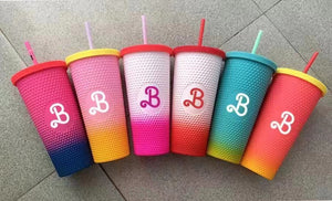 650ml Gradient Stud Portable Cup