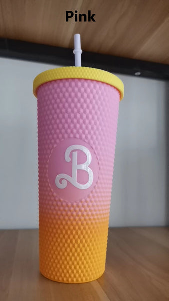 650ml Gradient Stud Portable Cup