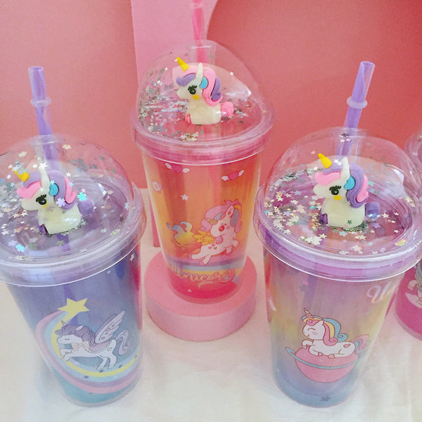 Unicorn Ice Double Layer Gift Cups