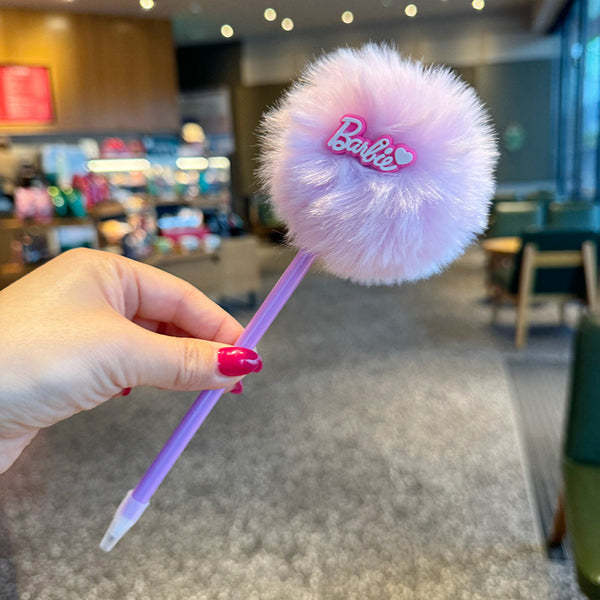 Barbie Plush Ball Pen