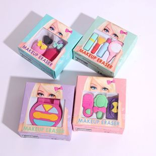 Makeup Cartoon Eraser Sets