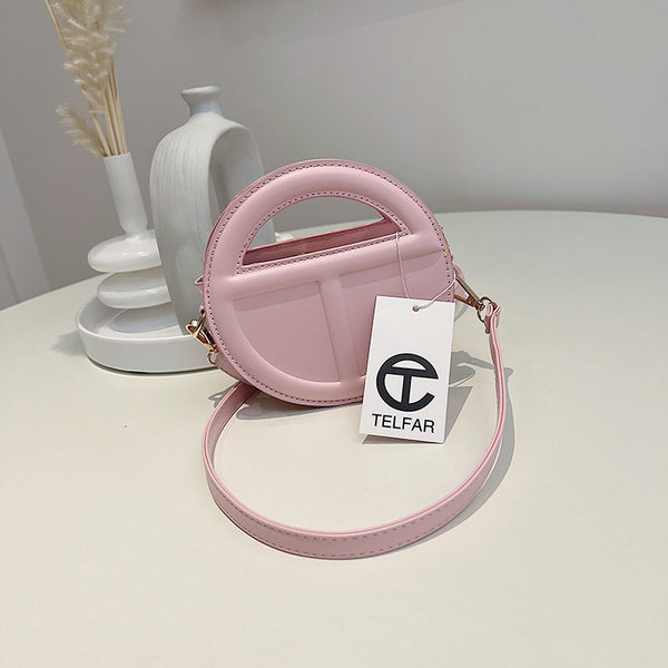 TF Round Crossbody Sidebag Clutch