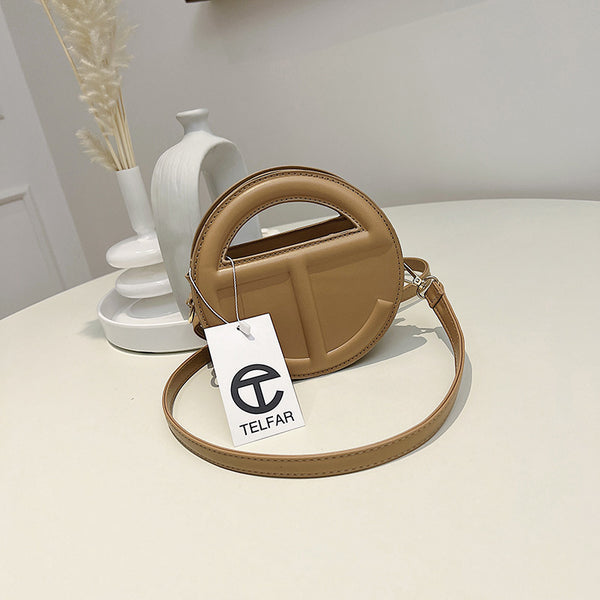 TF Round Crossbody Sidebag Clutch