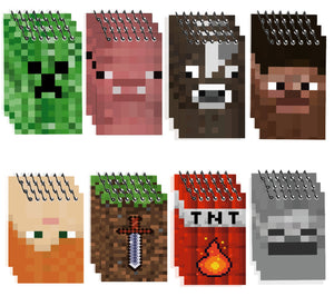 Cute Cartoon Minecraft Notepads