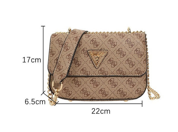 GS Monogram Chain Shoulder Bag