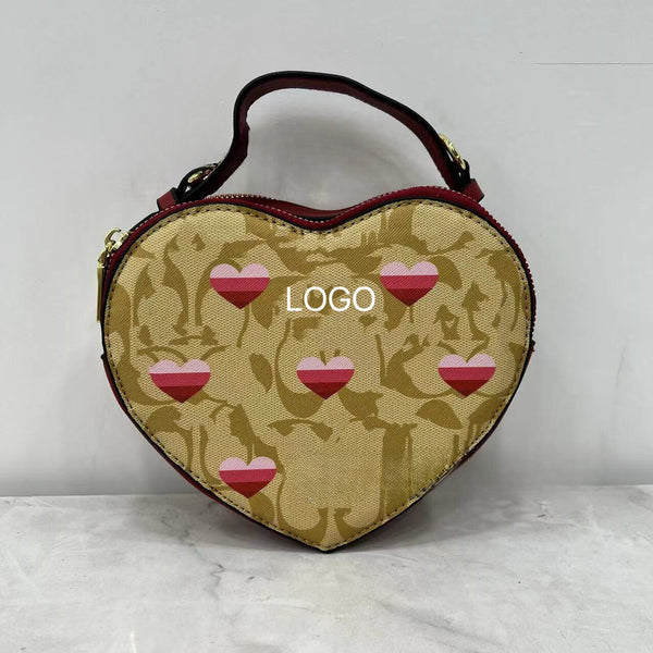 CH Heart Shaped Monogram Bag