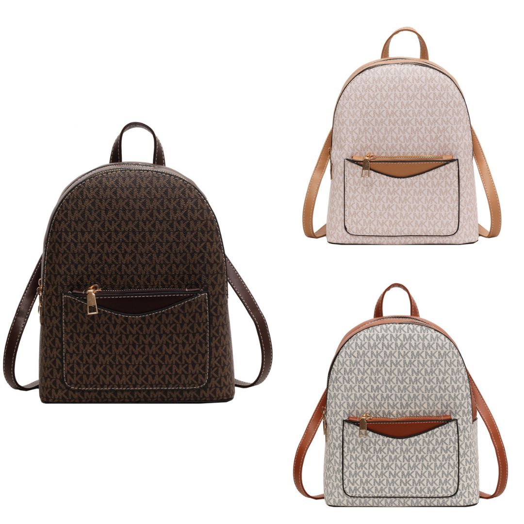 MK Monogram Backpack