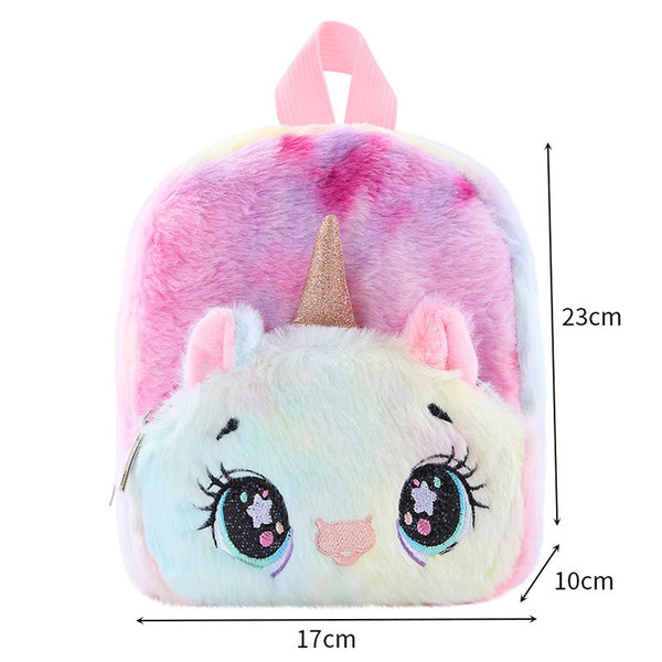 Cute Plush Girly Backpacks