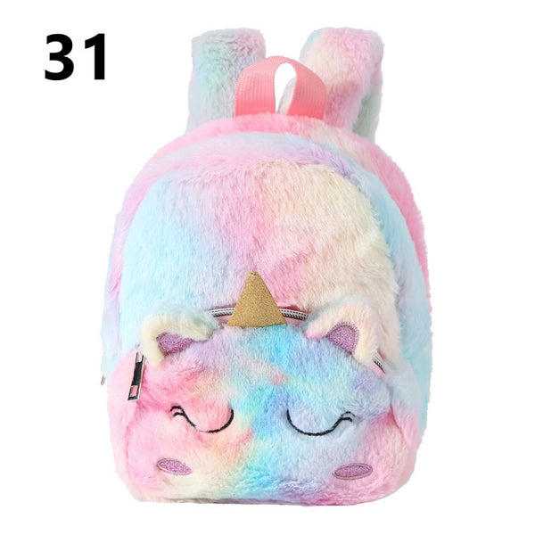 Cute Plush Girly Backpacks