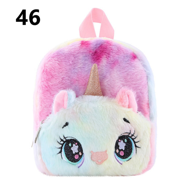 Cute Plush Girly Backpacks