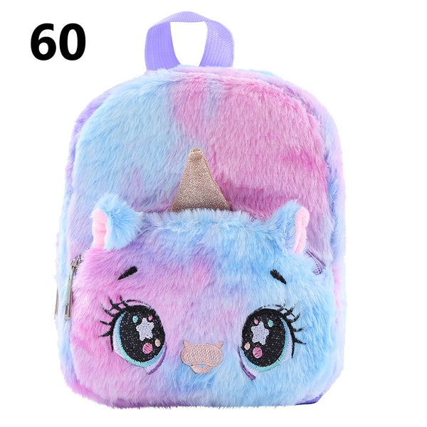 Cute Plush Girly Backpacks