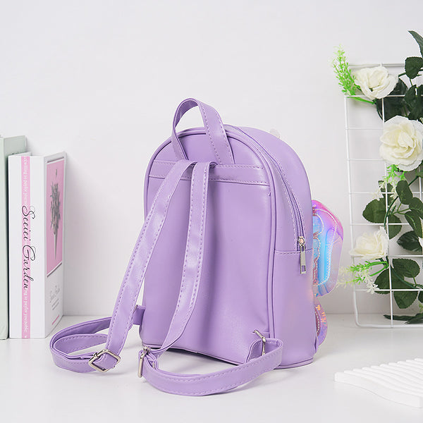 Unicorn Sequins Backpack With Butterfly Wings