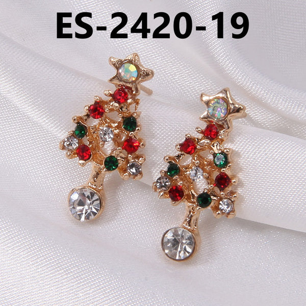 Christmas Diamond Earrings