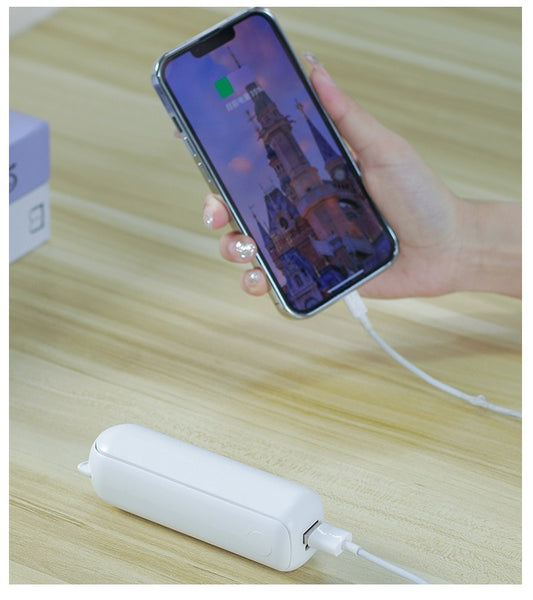 USB Power Bank 2 in 1 Mini Fan