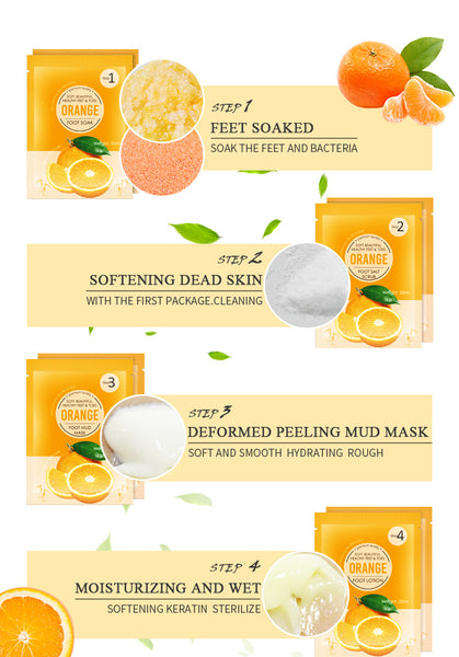 4 Step Foot Bath Salt Care Kit