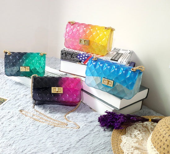 Jelly Quilted Chain Sidebag