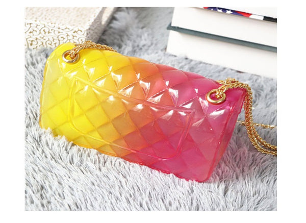 Jelly Quilted Chain Sidebag