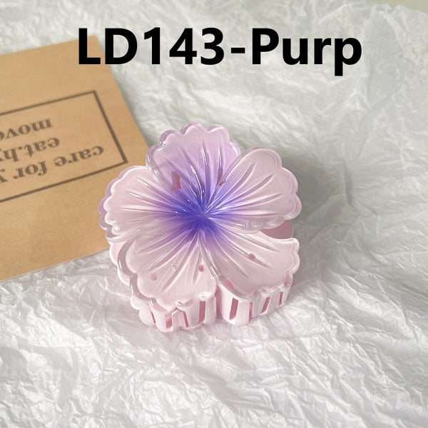 Large Floral Petal Hair Clamp