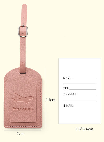 Embossed Luggage Tags