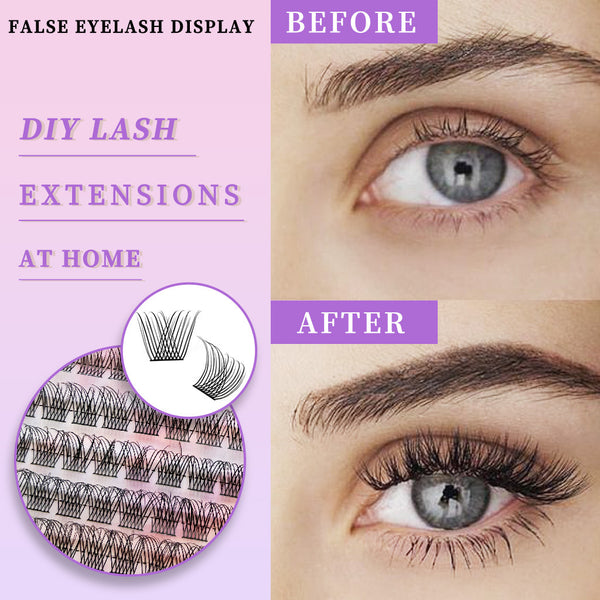 DIY Natural Lash Clusters B01