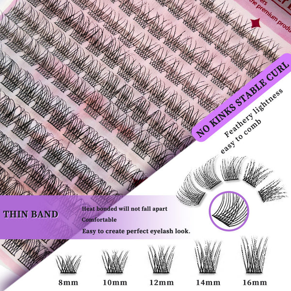 DIY Natural Lash Clusters B01