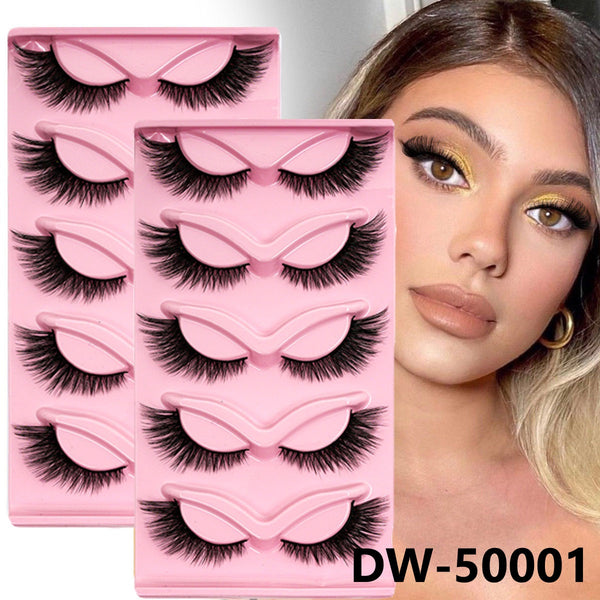 Cat Eye Foxy Faux Mink Eyelashes