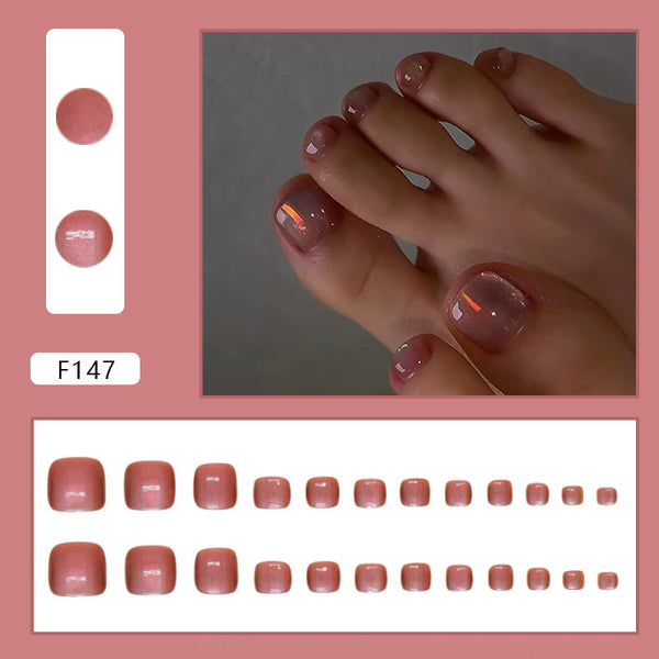 Press On Toe Nails 824