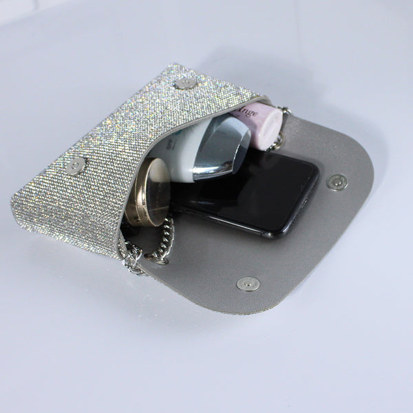 High End Full Rhinestones Evening Clutch